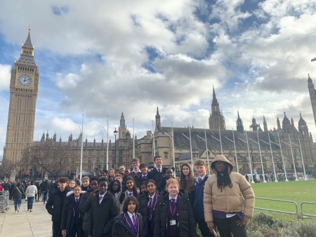 Students at Houses of Parliament