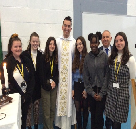 Fr Brendan with some of our Eucharistic Ministers