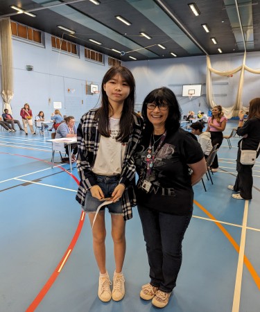 EAL student with results