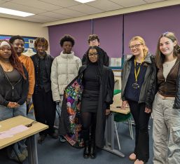 EPQ Students Have Online Meeting With Baroness Smith